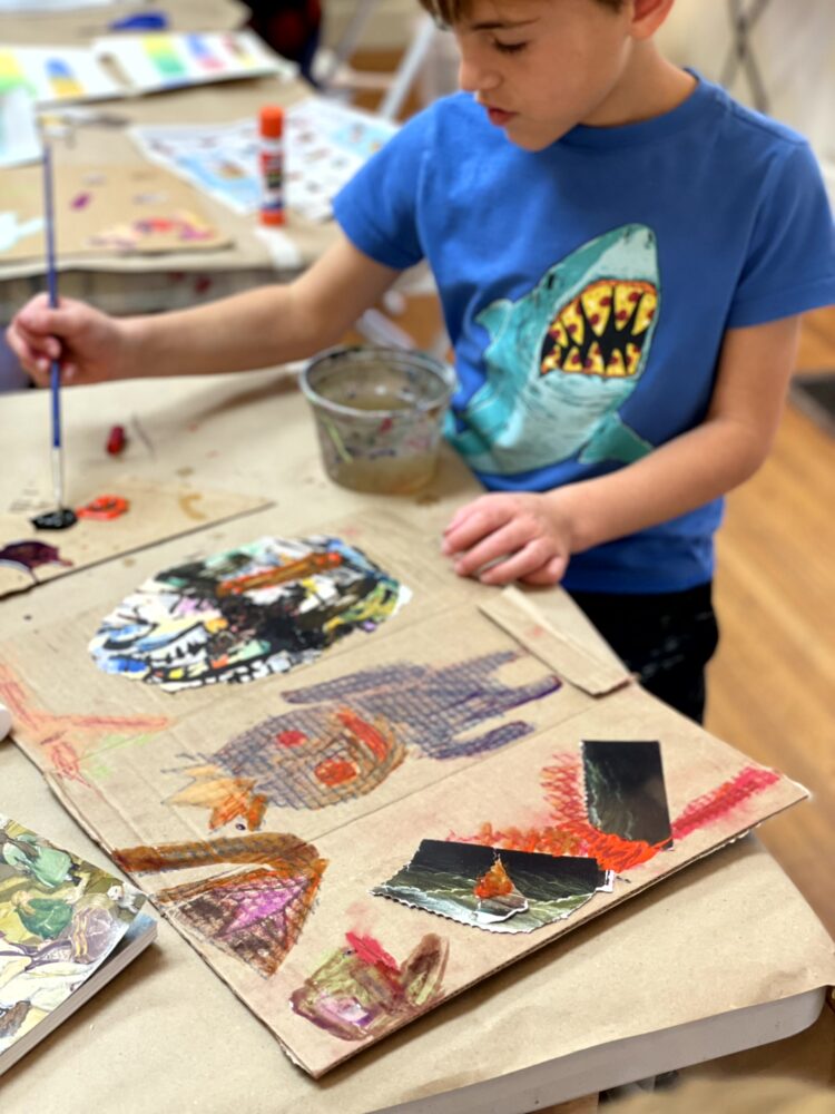 Kids Canvas To Go — Maggie & Ellie's Pottery and Art Studio