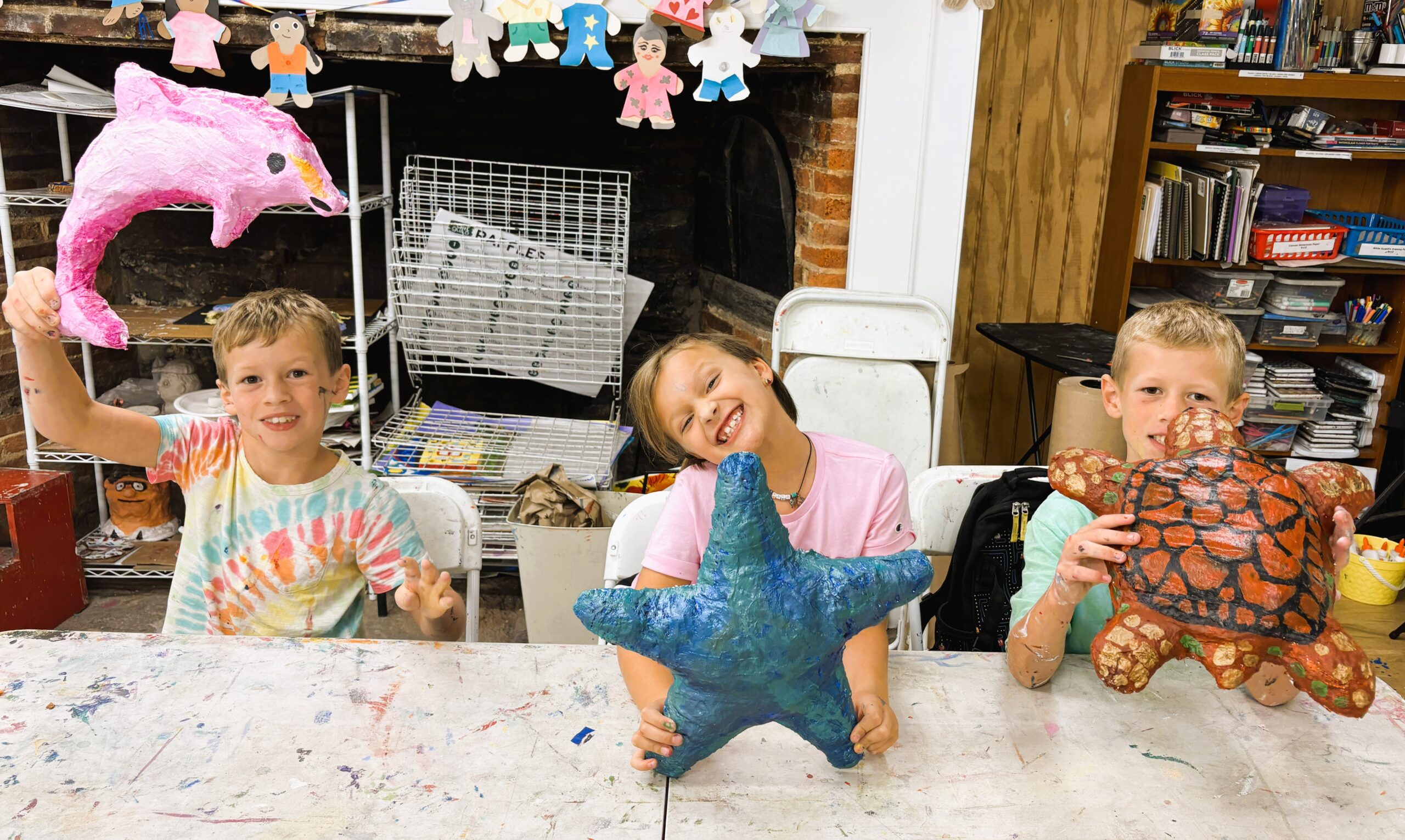 fall Amazing kids art classes in painting, drawing, sculpting, jewelry ...