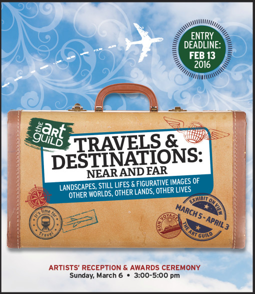 Travels & Destinations March 5 – April 3, 2016