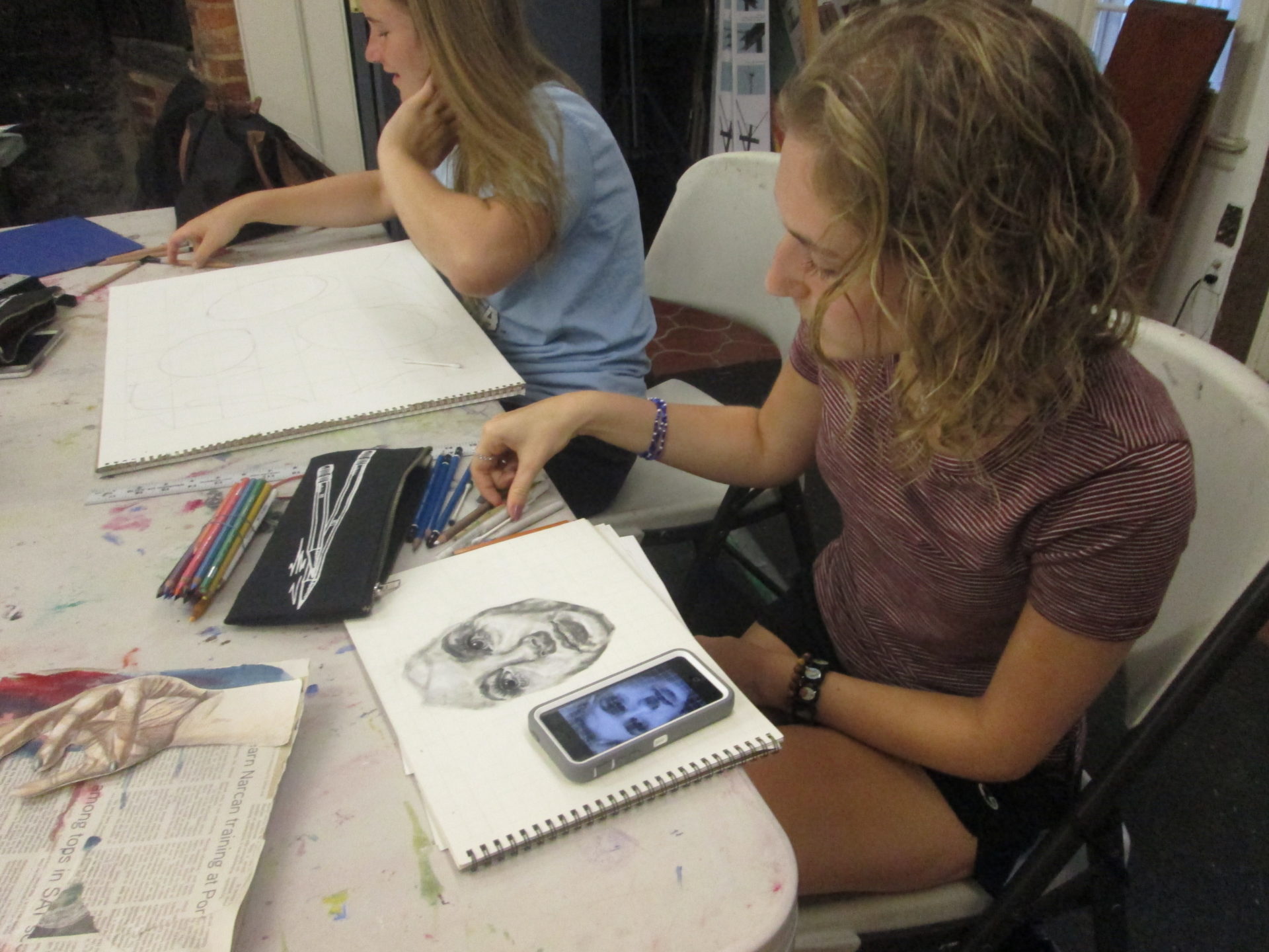 Advanced Art Studio For High School Students – TBA