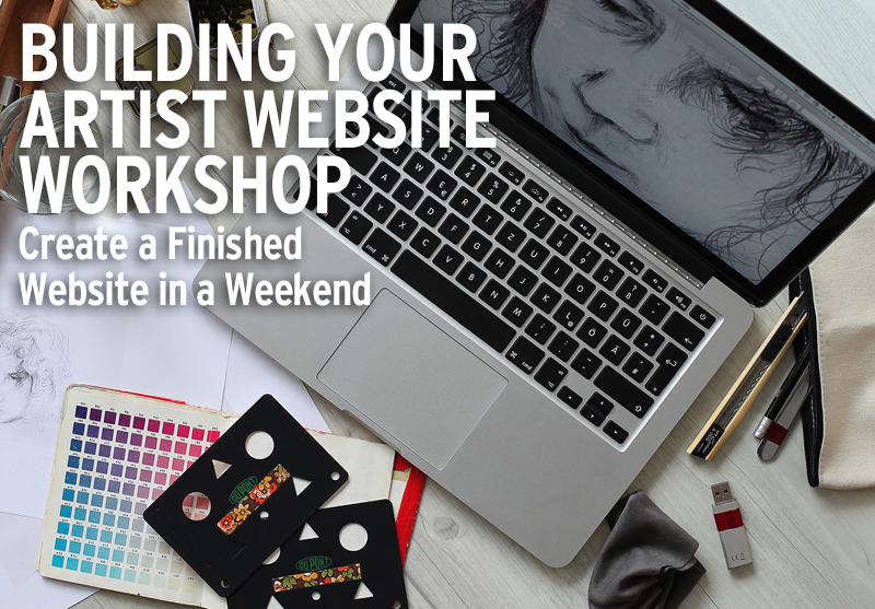 Build Your Artist Website Workshop with Leeanna Chipana – Jan 13-14, 2018