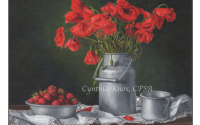 Painting with Colored Pencils Workshop with Cynthia Knox CPSA – July 26-28, 2019, 9am-4pm
