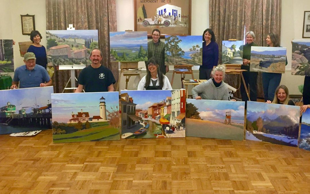 The Big Idea: Creating a Large Painting in the Studio with Joe Paquet, March 21-26, 2020