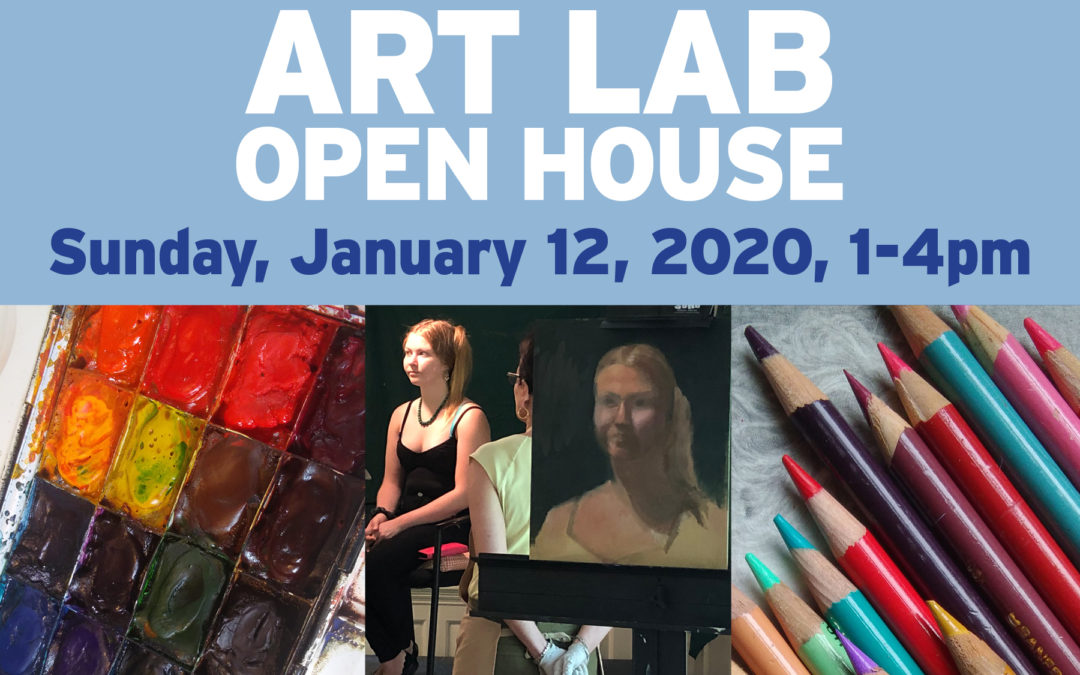 Art Lab Open House – Sunday, January 12, 2020, 1-4pm