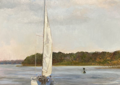 Evening Sail On Manhasset Bay