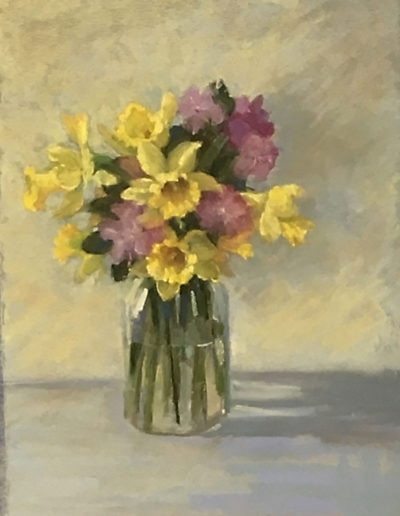 Daffodils and Azeleas