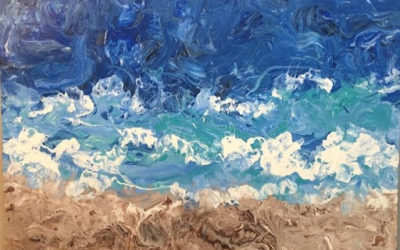 Swept Away Paint Pour Instructions with Ellen Kanner