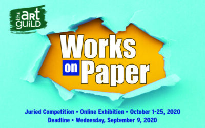 Works on Paper, Juried Competition and Exhibition Oct 1-25, 2020