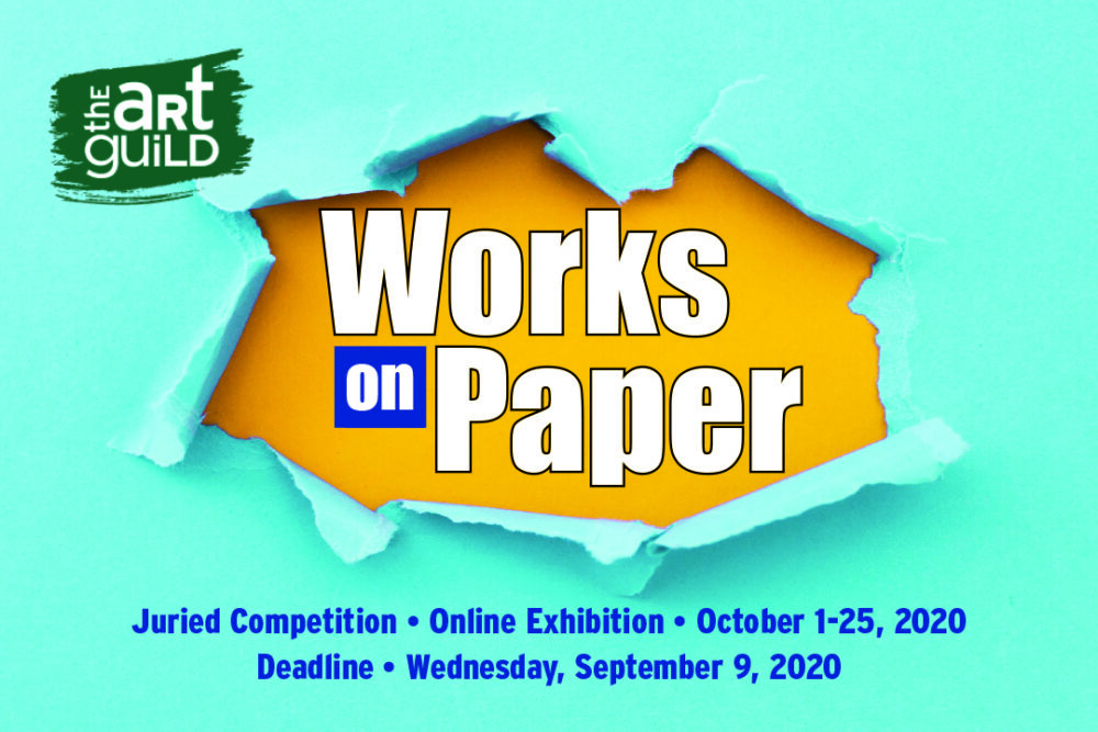 Works on Paper, Juried Competition and Exhibition Oct 1-25, 2020