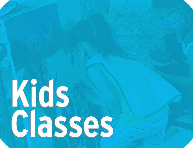Kids Art Classes In-Person Outdoors for elementary, middle and high school in painting, drawing, sculpting, mixed media, jewelry and bead making